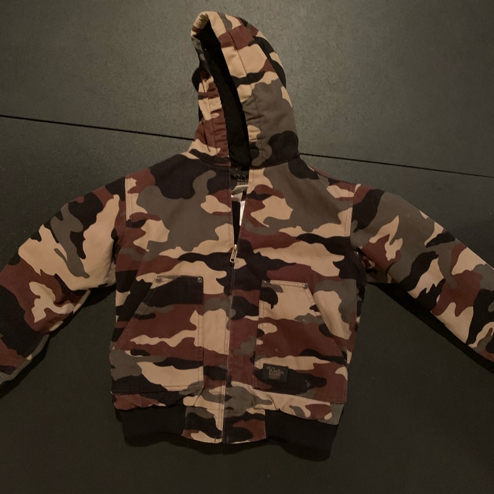 GUC WALL BLIZZARD PRUF camo boys jacket sz 12/14